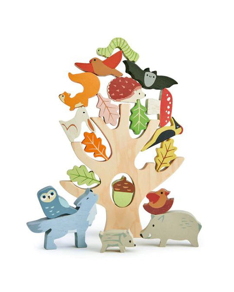 stacking forest toy set 