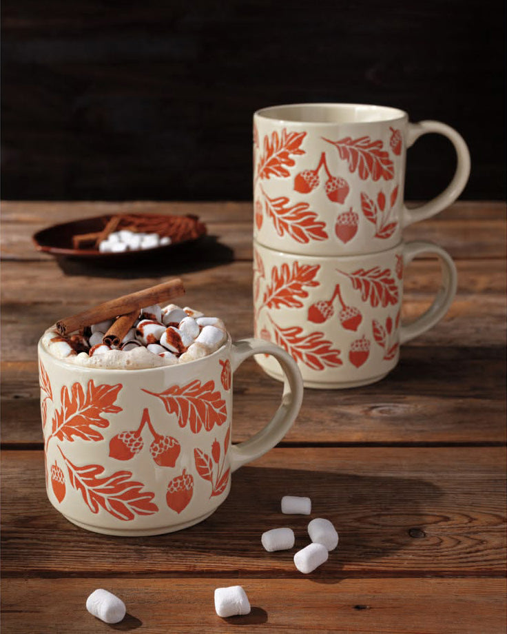 Oak & Acorn Stacking Mug