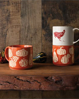 Harvest Gourds Stacking Mug