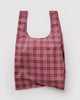 baggu reusable bag, azalea pink