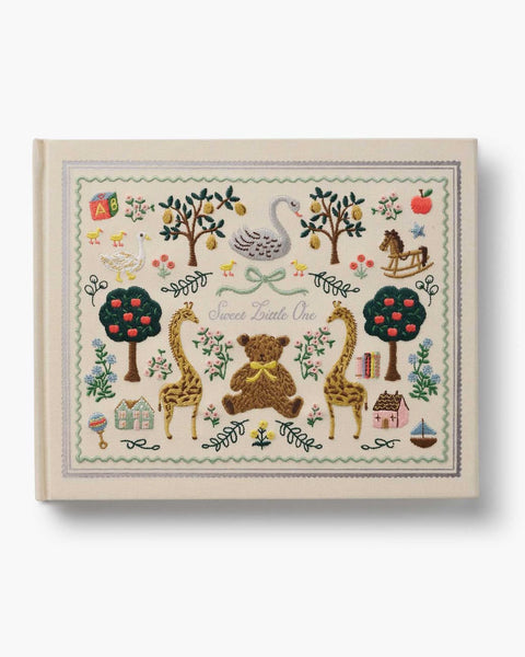 Storybook Embroidered Baby Book from rifle paper co
