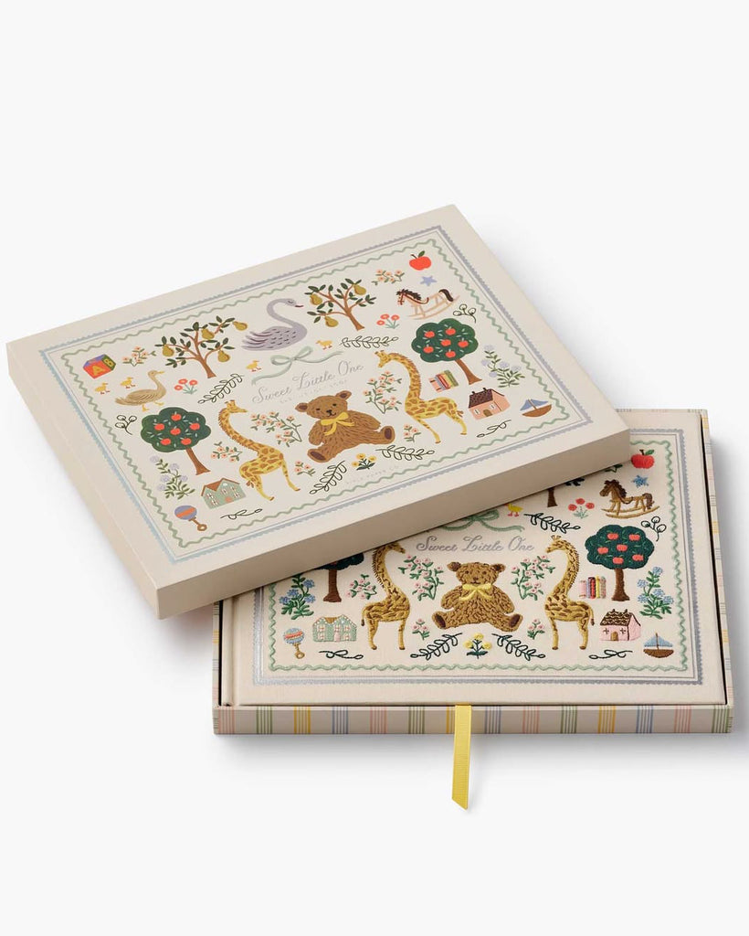 Storybook Embroidered Baby Book from rifle paper co