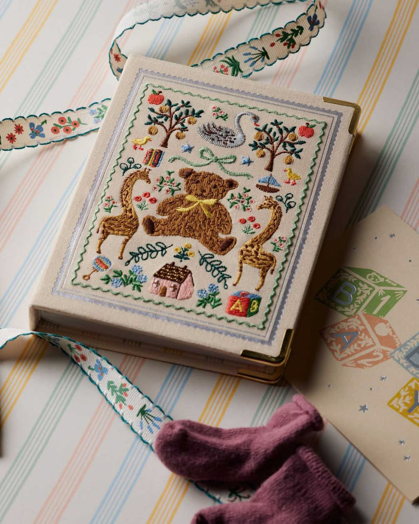 Storybook Embroidered Small Photo Album from rifle paper co
