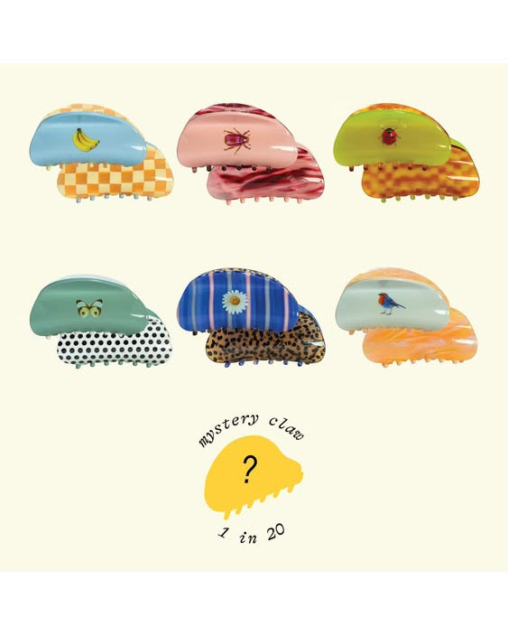 hair claws that could be included in blind box