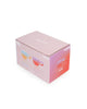 Gradient mug with pink top and red bottom
