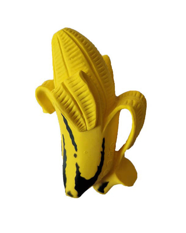 natural rubber teether, ana banana pop art edition