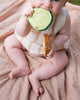 natural rubber teether, pepino the cucumber