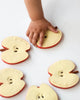 natural rubber teether, pepita the apple