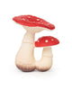 natural rubber teether, spot the mushroom