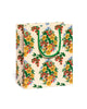 printed gift bag  tomato blossoms