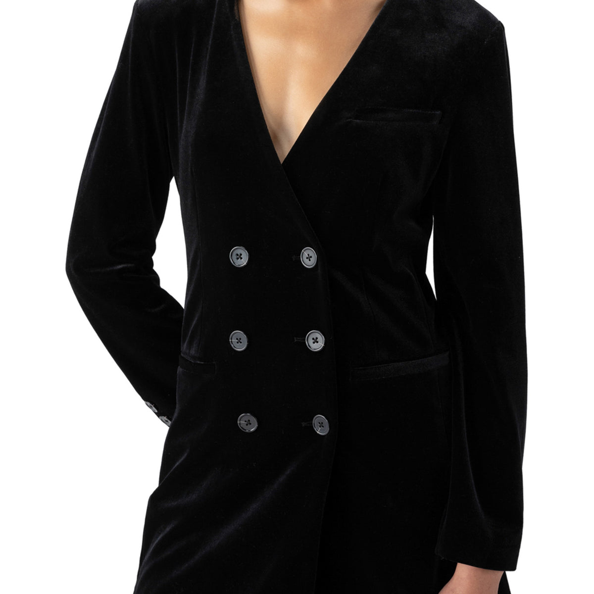Velvet Blazer Dress *2-10*