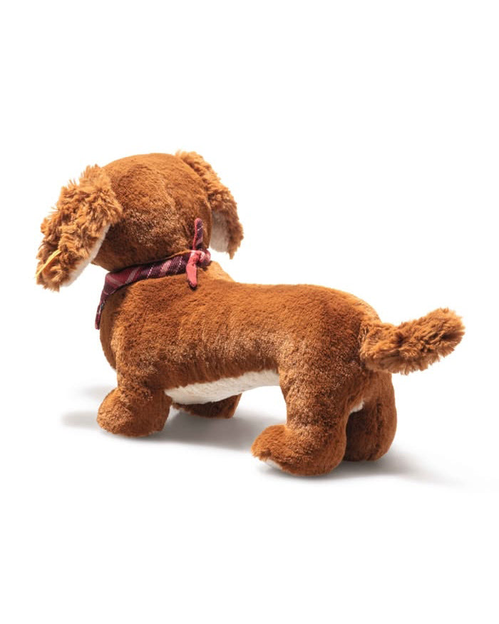 stuffed dachshund toy from steiff