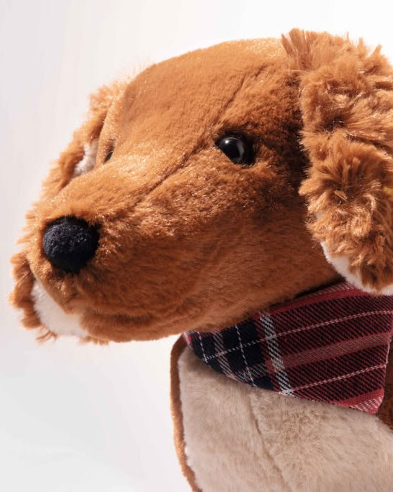 stuffed dachshund toy from steiff