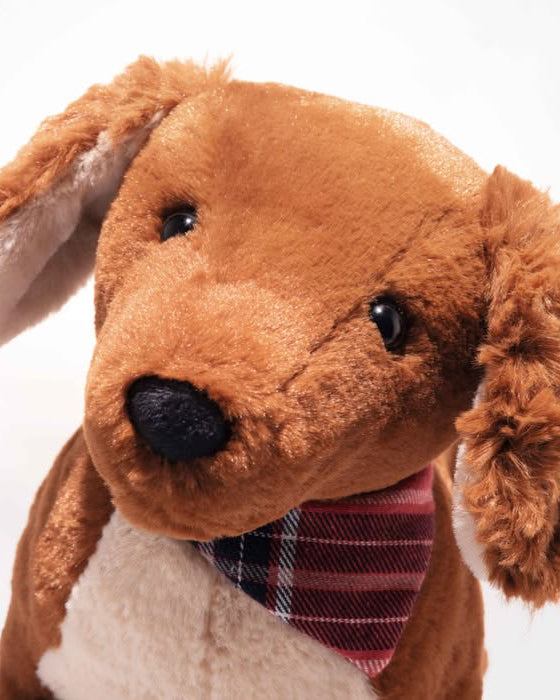 stuffed dachshund toy from steiff