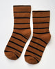 wally socks in camel 