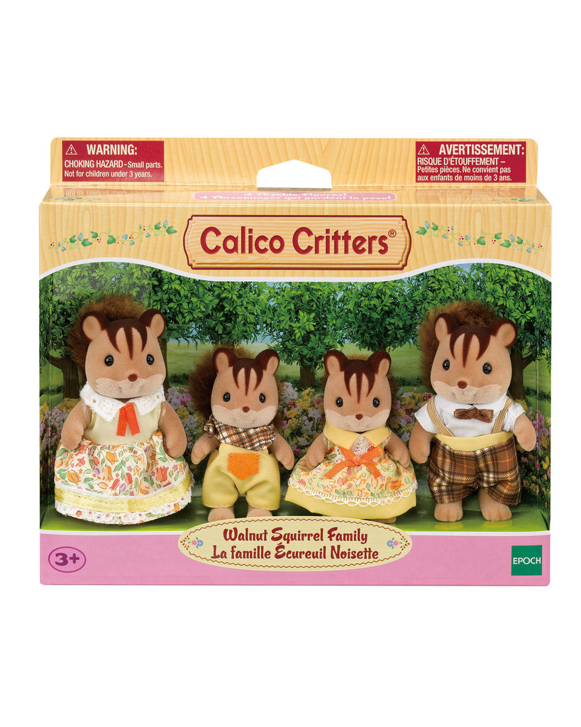 Walnut Squirrel Family