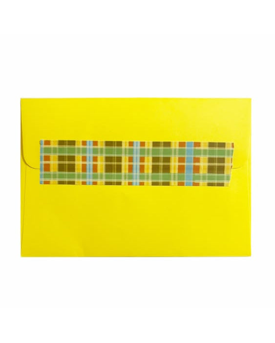 warm plaid washi tape