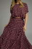 Wine Minute Polka Dot Top