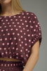 Wine Minute Polka Dot Top
