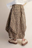 unique parachute maxi skirt in a fierce leopard print 