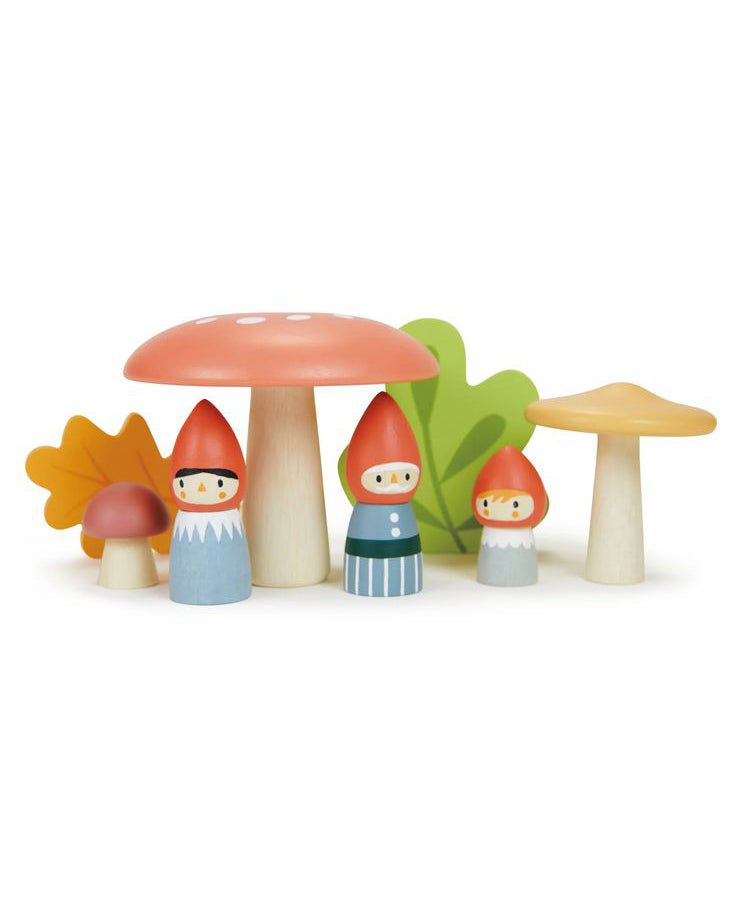 Woodland Gnome Family play set 