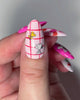 pucker up peanuts nail stickers for valentine's day