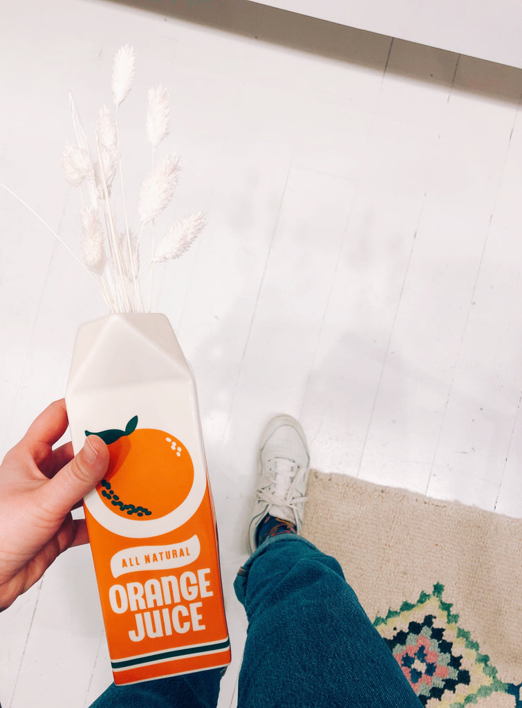 BAN.DO Rise and Shine Orange Juice Vase