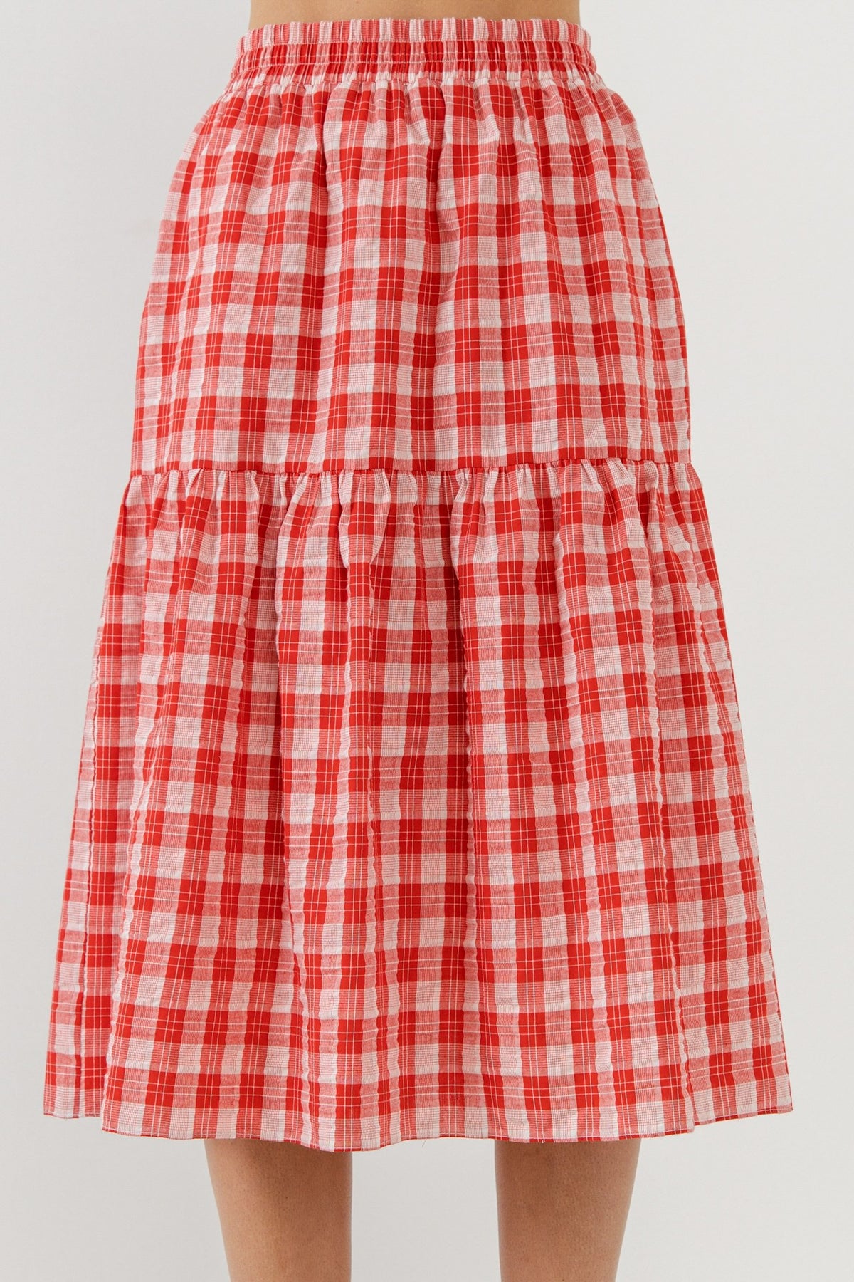 Gingham hotsell skirt xs