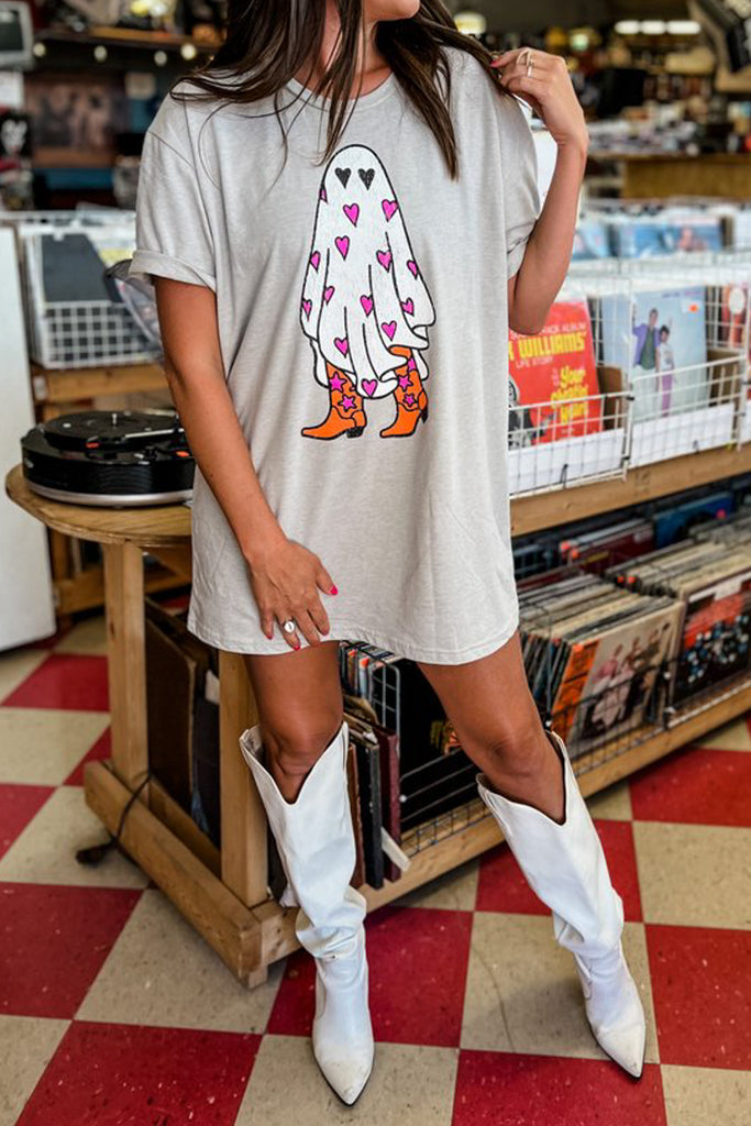 Boo in Boots Tee
