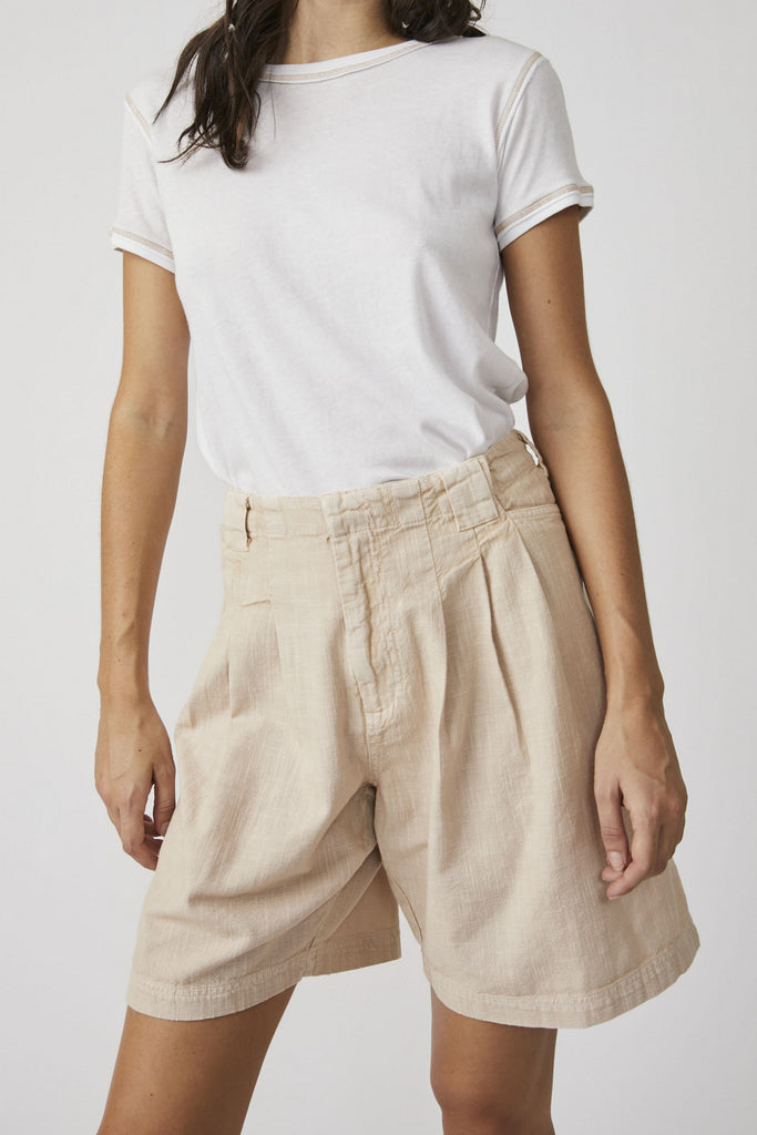 Extra High-Waisted Linen-Blend Taylor Trouser Shorts -- 6-inch inseam | Old  Navy