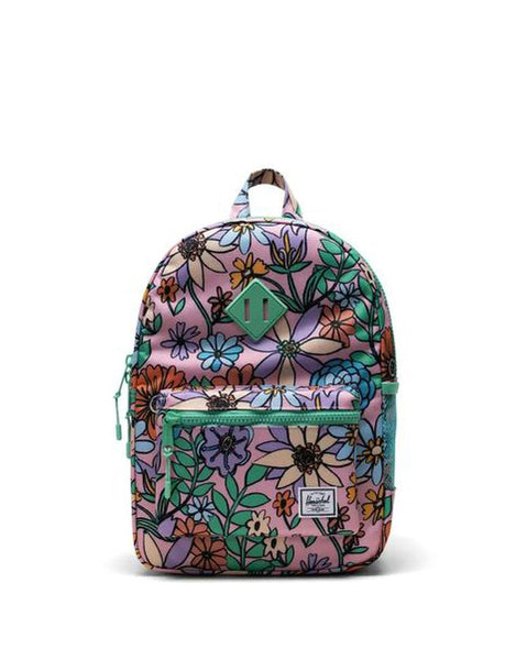 herschel backpack floral Heritage Youth Backpack in Flower Daze Romance Rose | Kids