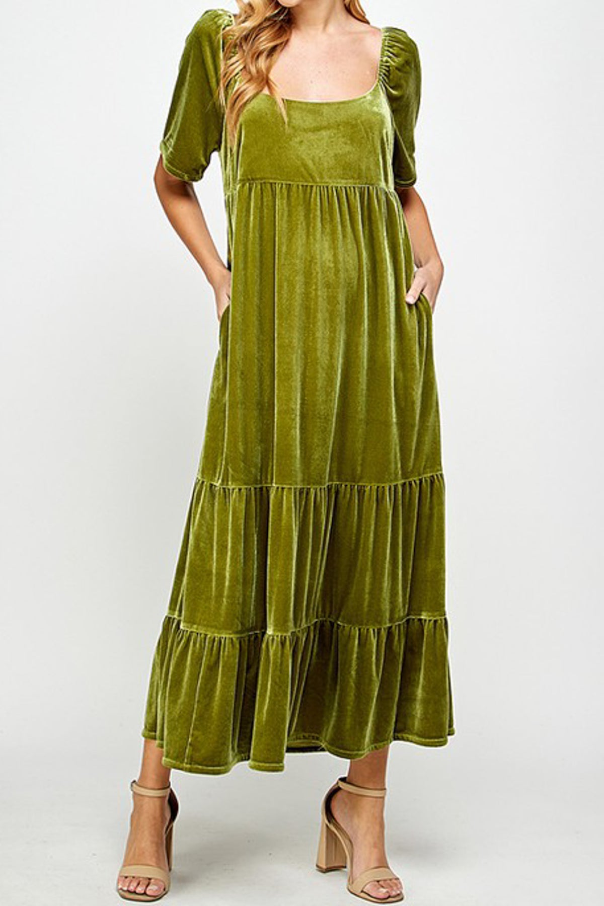 Ingrid Moss Green Velvet Dress *S-L* | Women's Clothing | Personify Personify Shop Ingrid Moss Green Velvet Dress *S-L* | Women's Clothing | Personify Personify Shop