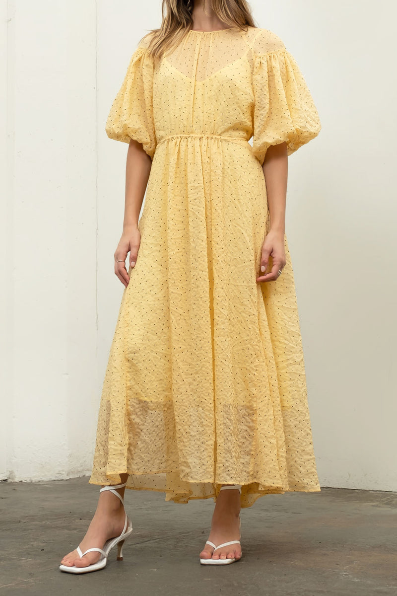 Melon Balloon Sleeve Dress | Women's Clothing | Personify