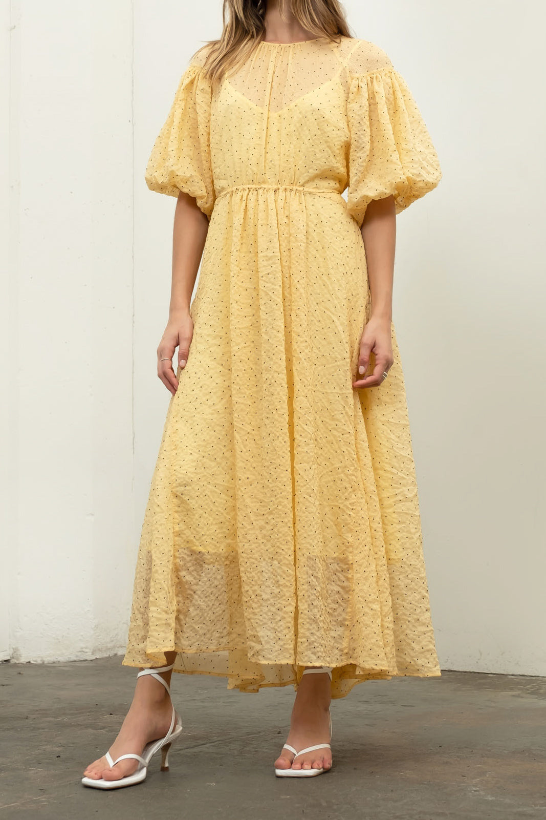 Melon Balloon Sleeve Dress | Women's Clothing | Personify  Personify Shop