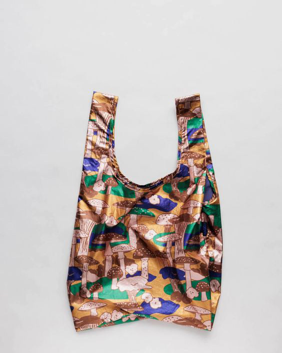 Metallic mushroom baggu Clearance