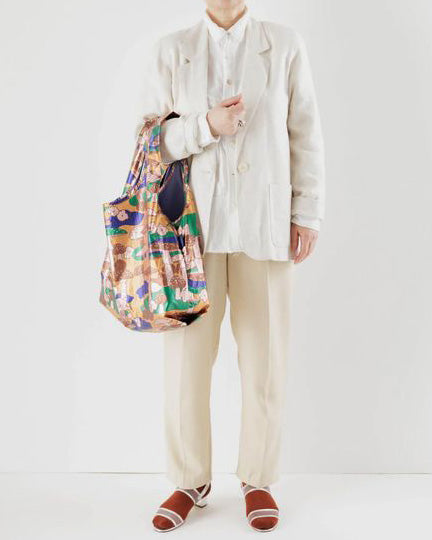 Metallic mushroom baggu Clearance