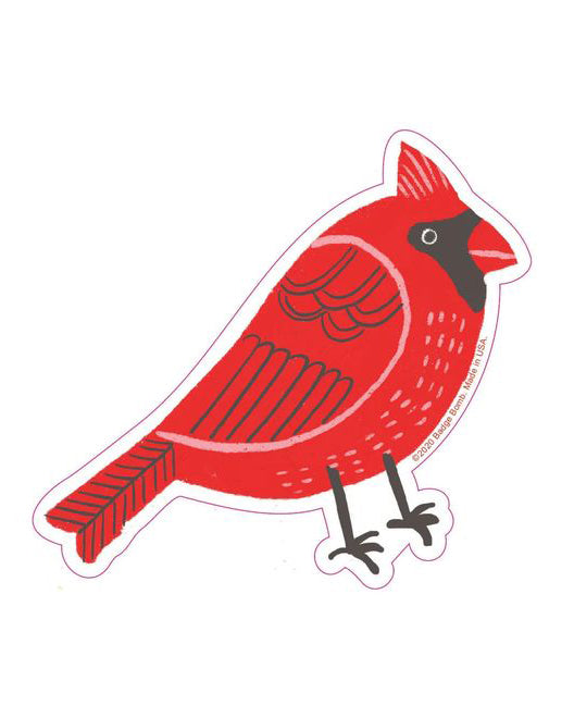 Red Cardinal Sticker | Paper + Desk | Personify – Personify Shop